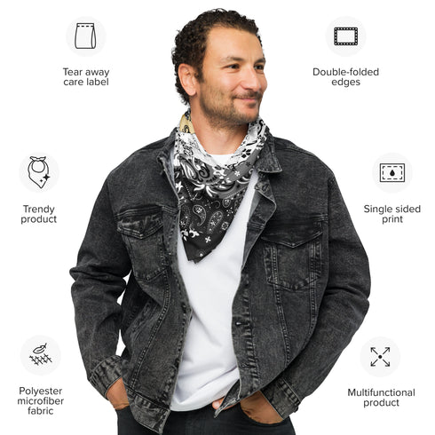 Bear Pride Waves Bandana